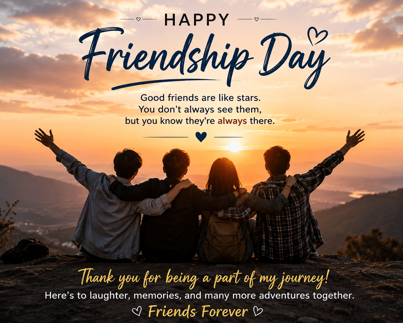 Friendship: The Greatest Gift We Choose